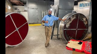 Munters Dehumidifier Desiccant Wheel Repair in South Florida [upl. by Aldos]