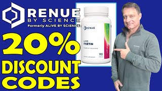 20 DISCOUNT Code V20FISETIN  Renue by Science – Liposomal Fisetin [upl. by Collie]