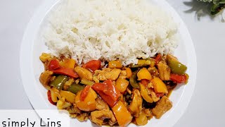 Simple Chicken amp Vegetable Stirfry [upl. by Iur]