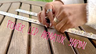 POWER LED ARMATÜR YAPIMI  Bitkili Akvaryum Aydınlatma Yapımı DIY Akvaryum Işığı [upl. by Aihceyt]