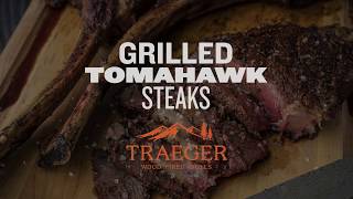 Traeger Tomahawk Steaks  Ace Hardware [upl. by Genia357]