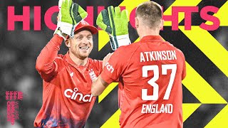 Atkinson Shines On Debut  Highlights  England v New Zealand  2nd Mens Vitality IT20 2023 [upl. by Nnylaehs]