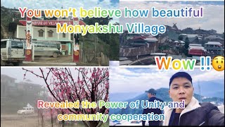 Monyakshu Village view and Neighbouring country Myanmar and other Districts [upl. by Linis]