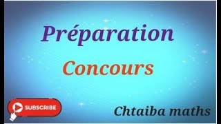 Préparation concours2022 1 [upl. by Barde]