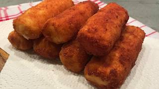 Kroketa me patate dhe mozzarella te bera ne shtepi  qofte me patate vegjetariane [upl. by Nerb529]