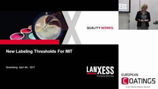 European Coatings Show 2017 Presentation on MITfree preservatives [upl. by Gorton]