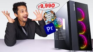 I Build Worlds Cheapest Best PC in ₹10000⚡For Gaming Editing Student Office Work [upl. by Niknar639]