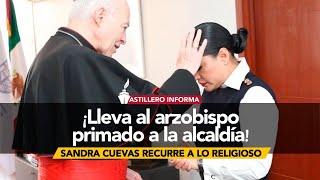 AstilleroInforma “Control de daños” alcaldesa Cuevas recibe visita y bendición de arzobispo Aguiar [upl. by Gearard]