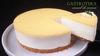 Receta de Tarta de limón SIN HORNO fácil y rápida 49 [upl. by Anderegg]