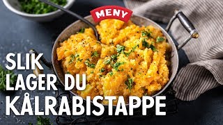 Slik lager du kålrabistappe [upl. by Poirer]