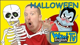 Halloween Finger Family Songs with Hide and Seek Wow English TV for Kids From Maggie And Stevetoys [upl. by Minton]