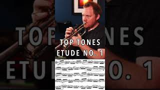 Top Tones Etude Number 1 first page shorts [upl. by Ahsuatal]