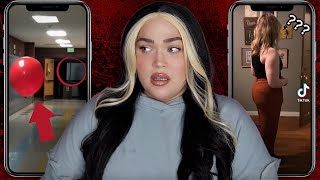 12 PARANORMAL TikToks amp Videos that Seriously HAUNT Me Scary Side of TikTok Scream Stream [upl. by Zaid930]