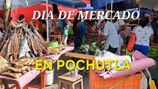 el MERCADO DE POCHUTLA DIA DE TIANGUIS mexico viral comida turismo aventura viajes oaxaca [upl. by Kajdan475]