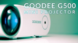 Goodee G500 Mini Projector Review [upl. by Namie]