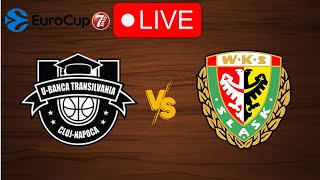 🔴 Live ClujNapoca vs Slask Wroclaw  EuroCup Basketball 20232024  Live Play by Play Scoreboard [upl. by Lundeen148]