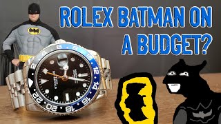 Stuhrling Original GMT  ROLEX BATMAN ON A BUDGET [upl. by Tirreg]