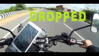 DROPPED my phone on highway  RAM MOUNT FAIL [upl. by Ellives421]