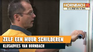 Binnendeur schilderen met HORNBACH [upl. by Mountford]