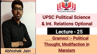 Lecture  25  Gramsci  Political Thought [upl. by Alyss58]