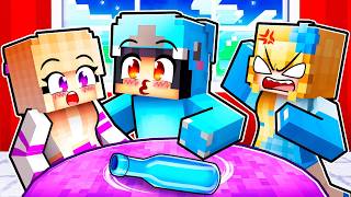 Minecraft but its SPIN THE BOTTLE With Crazy Fan Girl [upl. by Nelon512]