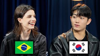 Korean Men Goes On A Date With A Brazilian Woman For the First Time [upl. by Sonitnatsok410]