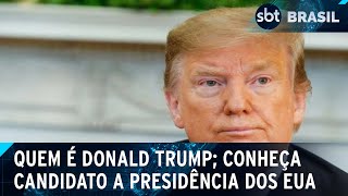 Donald Trump quem é o expresidente e candidato as eleições americanas  SBT Brasil 021124 [upl. by Sanchez]