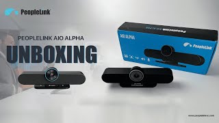 PeopleLink AIO Alpha  Unboxing the Best Solution for Huddle and Meeting Rooms [upl. by Llereg596]