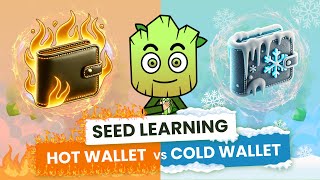 Hot Wallet vs Cold Wallet Which is better  SEED Learning 3 [upl. by Odnanref]