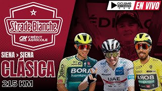 🔴EN VIVO 🚵‍♂️ CLÁSICA 🏆 STRADE BIANCHE 2024 🚵‍♂️ 215 KM [upl. by Warde662]