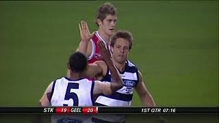 Round 10 St Kilda VS Geelong 2007 Joel Corey Jimmy Bartel Gary Ablett outstanding [upl. by Esya649]