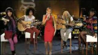 Beyonce Irreplaceable Live AOL Music Sessions [upl. by Aehtna]