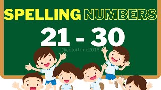 SPELLING NUMBERS 2130SPELLING NUMBERSSPELLING NUMBERS FOR GRADE1SPELLING NUMBER 2130 SPELLING [upl. by Ashleigh]