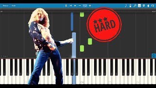 Led Zeppelin  Stairway To Heaven  Piano SheetMidi [upl. by Araeit449]