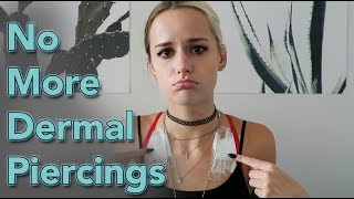 Pulled My Dermal Piercings Out [upl. by Coletta]