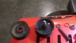 Ariens Lawn Mower Pulley Replacement [upl. by Treat818]