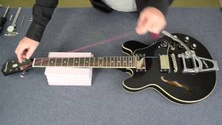 How to Installing a Bigsby B70 Vibrato Tailpiece [upl. by Nnahs]