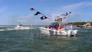 Trump Boat Parade Naples Marco Island FL 2024 [upl. by Niowtna]