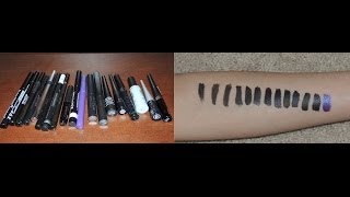 Best amp Worst Drugstore Liquid Eyeliners [upl. by Yeldahc]