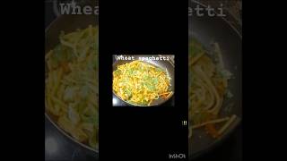 Healthy whole wheat spaghetti pasta for kids lunchbox Rubys kitchen India shorts [upl. by Ecidna]