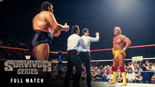 FULL MATCH Team Hogan vs Team Andre Survivor Series 1987 [upl. by Easlehc]