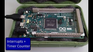 Arduino Due Timer Counter with Interrupts example in Microchip Studio 7 [upl. by Potter235]