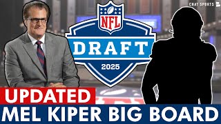 Mel Kiper’s 2025 NFL Draft Big Board UPDATED Top 25 NFL Draft Prospects Led By Travis Hunter [upl. by Jean]