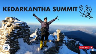 Kedarkantha Summit Day 4 The Most Epic Day of My Life kedarkantha kedarkanthatrek [upl. by Leziar]