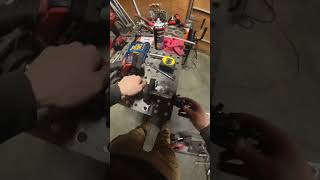 50 HP Power Wheels Steering Build automobile fabrication customfabrication [upl. by Proctor98]