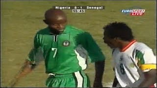 Nigeria vs Senegal Mali 2002 AFCON SemiFinal  Extended Highlights [upl. by Eniahpets814]