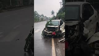 Car Accident National Highway car accident short [upl. by Ycart]