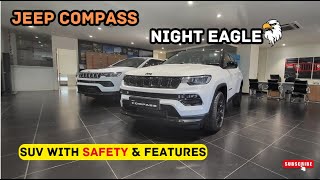 2024 Jeep Compass Night Eagle AT Review 🔥Safety और Features ज्यादा  Motor Soul [upl. by Iris]