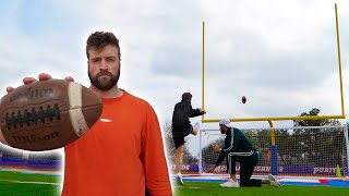 FOOTBALL TRICK SHOT CHALLENGE [upl. by Hpeseoj941]