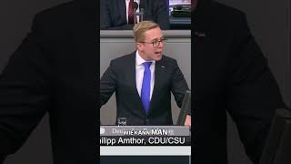 Wichtige kulturelle Integration  Philipp Amthor bundestag viral viralvideo [upl. by Shifra]